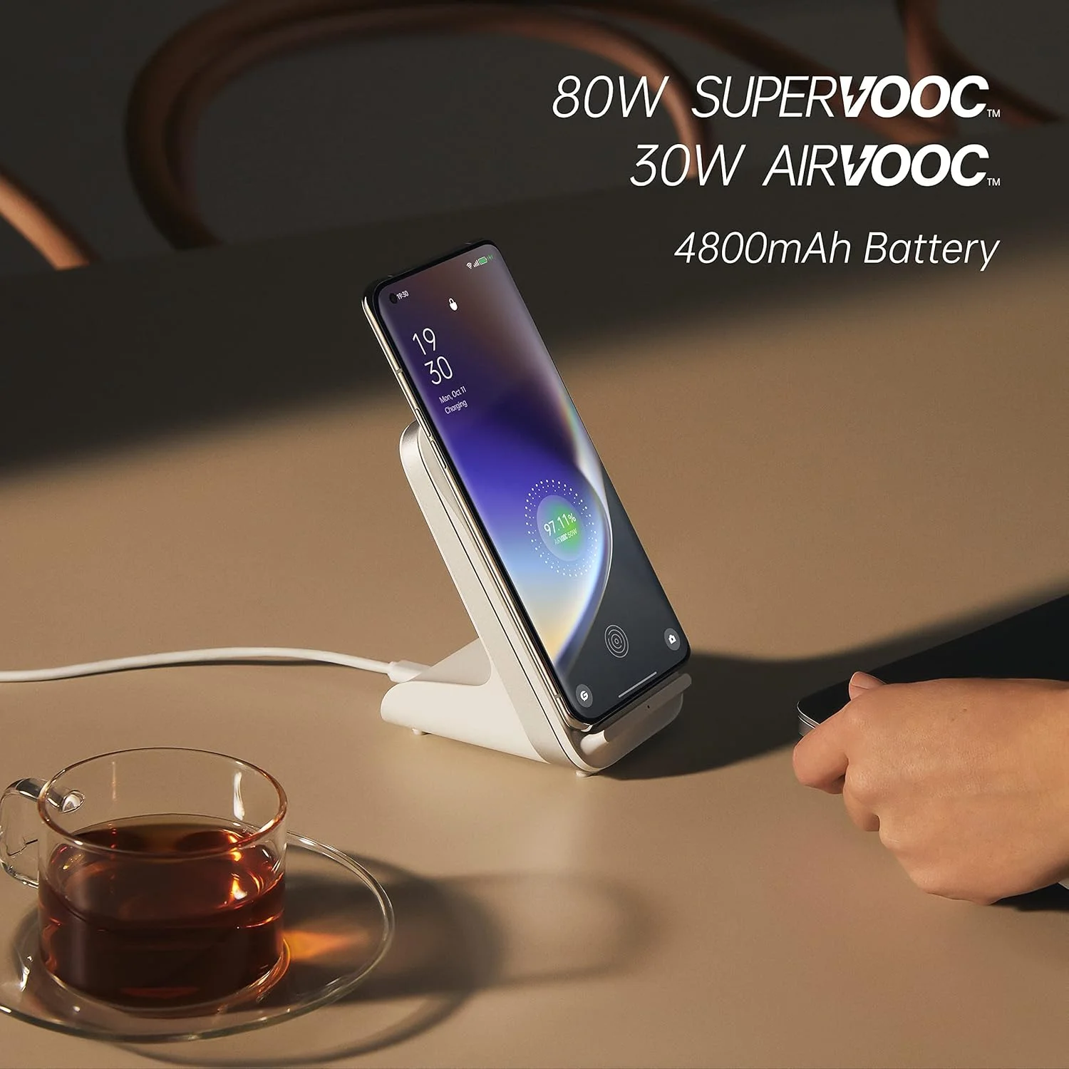 گوشی هوشمند اوپو Find X5 5G، اسنپدراگون 888، صفحه نمایش 6.55 اینچی AMOLED FHD+ 120 هرتز، دوربین 50MP+50MP+13MP فیلمبرداری 4K Ultra Night، رم 8 گیگابایت + رام 256 گیگابایت، باتری 4800mAh شارژ سریع 80W Supervooc و 30W Airvooc، IP54 [نسخه انگلستان]، سفید