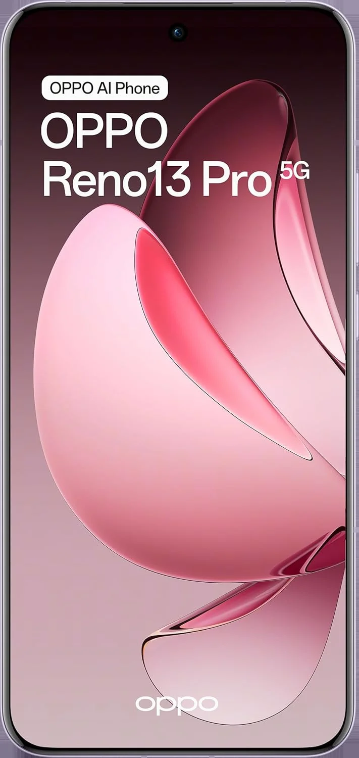 گوشی موبایل اوپو Reno13 Pro دو سیم کارت 512 گیگابایت رام + 12 گیگابایت رم (فقط GSM | بدون CDMA) نسخه بین المللی آنلاک شده کارخانه ای 5G (اسطوخودوس مه آلود)