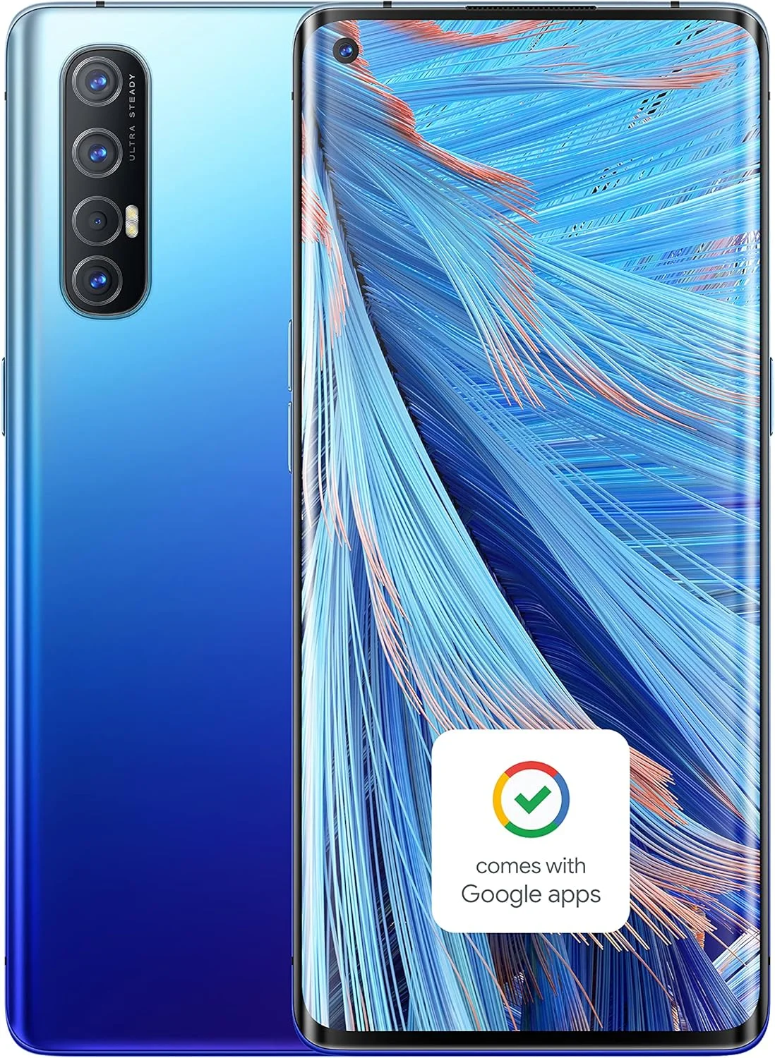 گوشی هوشمند اوپو Find X2 Neo 5G - پلتفرم موبایل Qualcomm® Snapdragon™ 765G، صفحه نمایش 6.5 اینچی، باتری 4025 میلی آمپر، دوربین زوم 48 مگاپیکسلی، نرخ نوسازی 90 هرتز - آبی