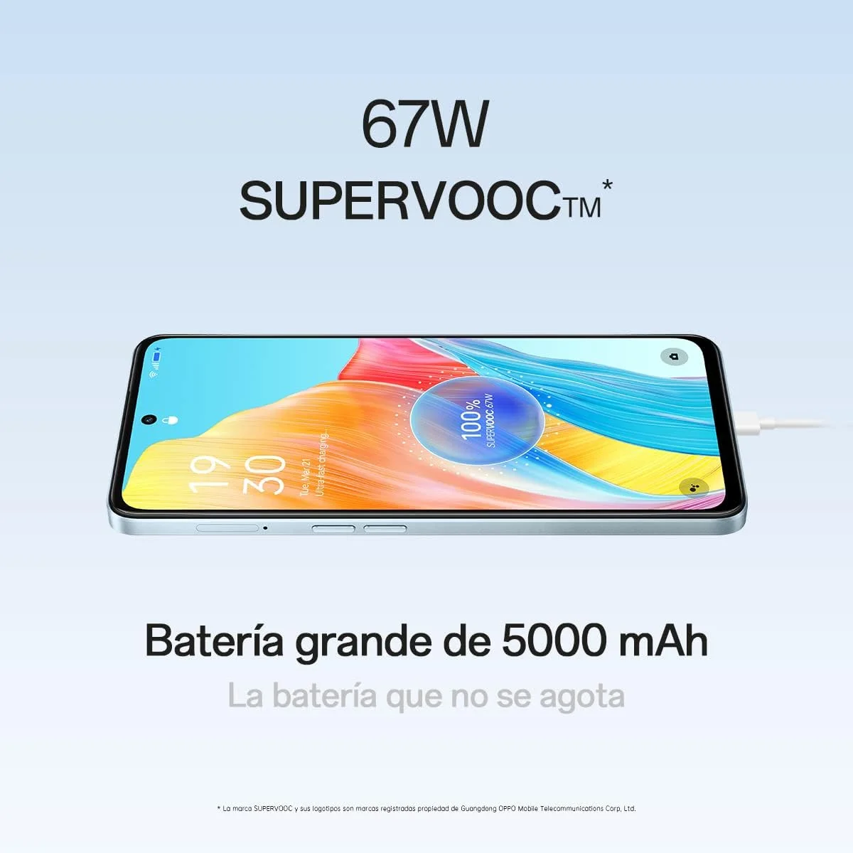 گوشی موبایل اوپو A98 (5G) دو سیم کارت 256 گیگابایت رام + 8 گیگابایت رم (فقط GSM | بدون CDMA) نسخه بین المللی آنلاک شده کارخانه ای (آبی رویایی) گوشی موبایل اوپو A98 (5G) دو سیم کارت 256 گیگابایت رام + 8 گیگابایت رم (فقط GSM | بدون CDMA) نسخه بین المللی آنلاک شده کارخانه ای (آبی رویایی)