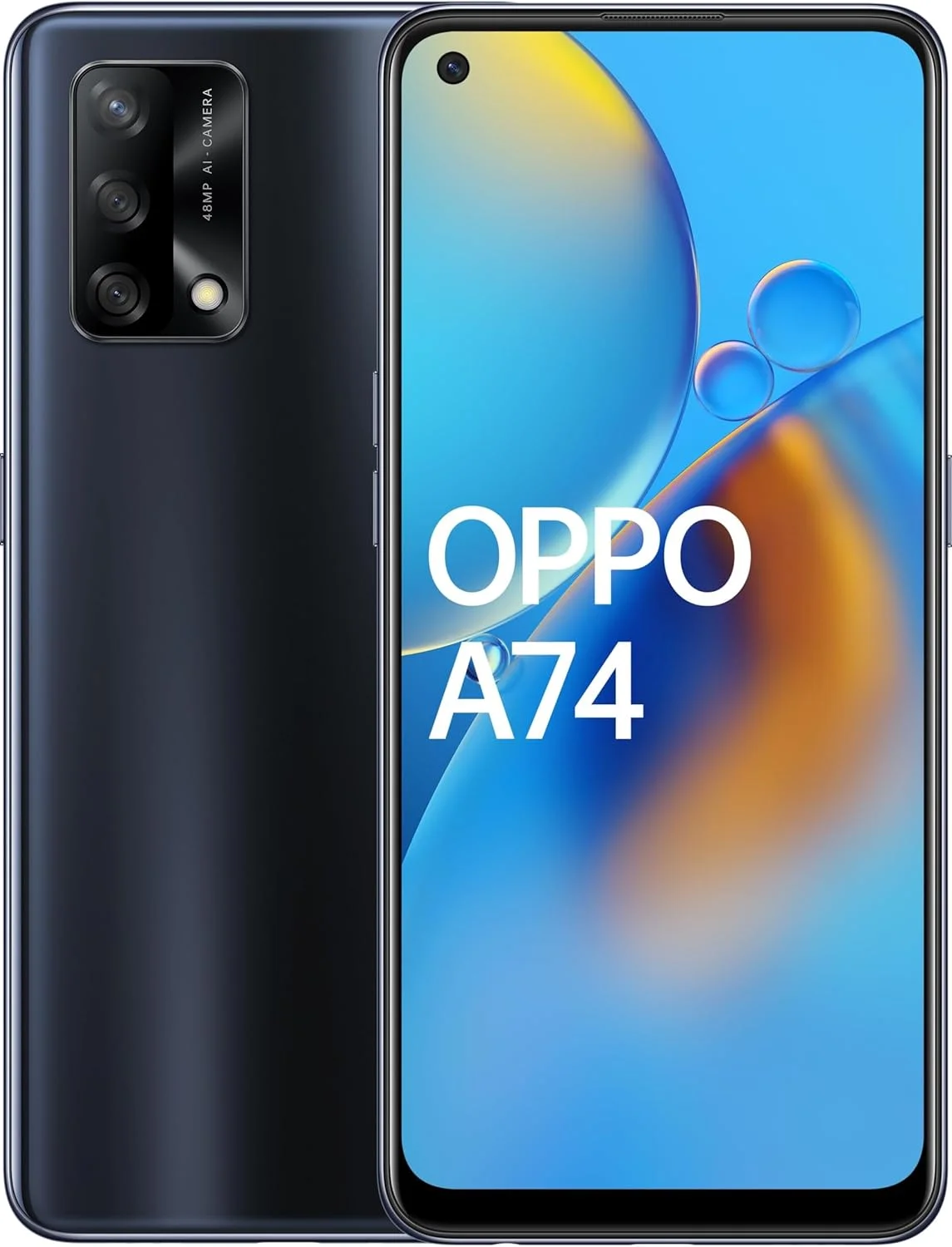 گوشی موبایل اوپو A74 دو سیم کارت 128 گیگابایت حافظه داخلی + 4 گیگابایت رم (فقط GSM | بدون CDMA) نسخه بین المللی آنلاک شده کارخانه 4G/LTE (مشکی منشوری) گوشی موبایل اوپو A74 دو سیم کارت 128 گیگابایت حافظه داخلی + 4 گیگابایت رم (فقط GSM | بدون CDMA) نسخه بین المللی آنلاک شده کارخانه 4G/LTE (مشکی منشوری)