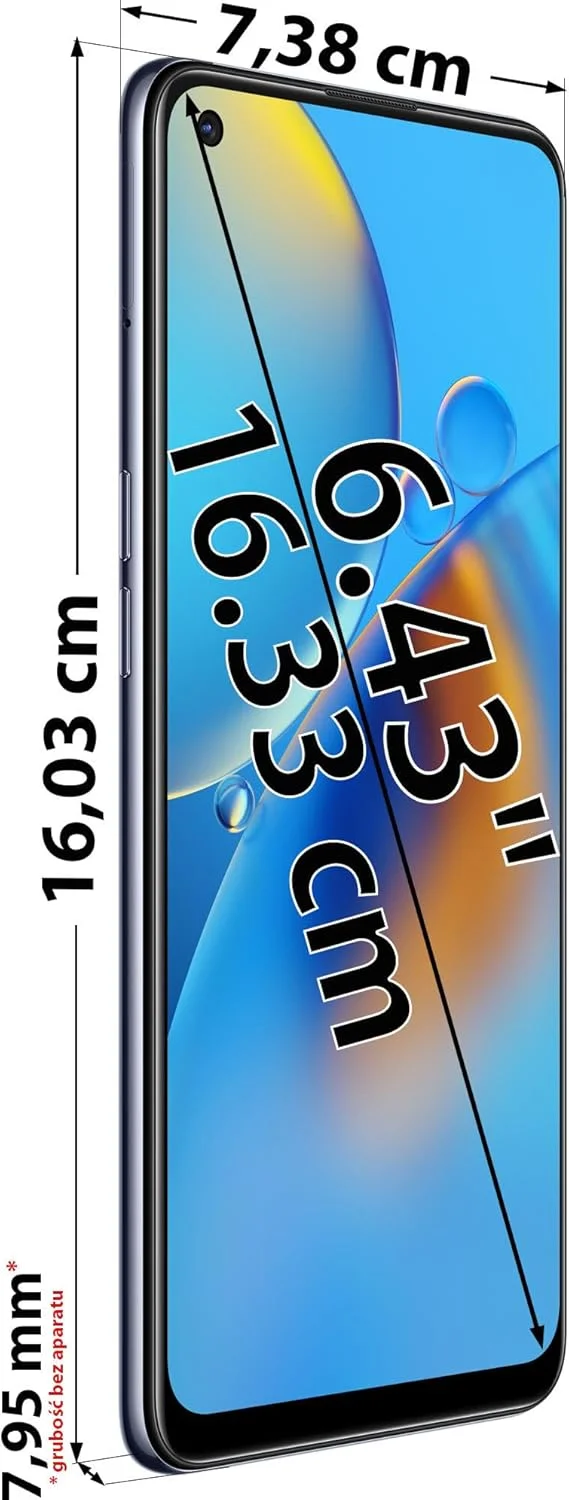 گوشی موبایل اوپو A74 دو سیم کارت 128 گیگابایت حافظه داخلی + 4 گیگابایت رم (فقط GSM | بدون CDMA) نسخه بین المللی آنلاک شده کارخانه 4G/LTE (مشکی منشوری) گوشی موبایل اوپو A74 دو سیم کارت 128 گیگابایت حافظه داخلی + 4 گیگابایت رم (فقط GSM | بدون CDMA) نسخه بین المللی آنلاک شده کارخانه 4G/LTE (مشکی منشوری)