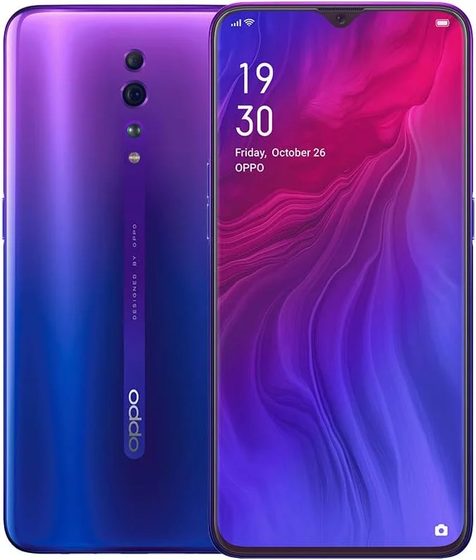 گوشی موبایل اوپو Reno Z دو سیم کارت 128 گیگابایت نسخه بین المللی آنلاک شده کارخانه ای 4G Lte رنگ Aurora Purple