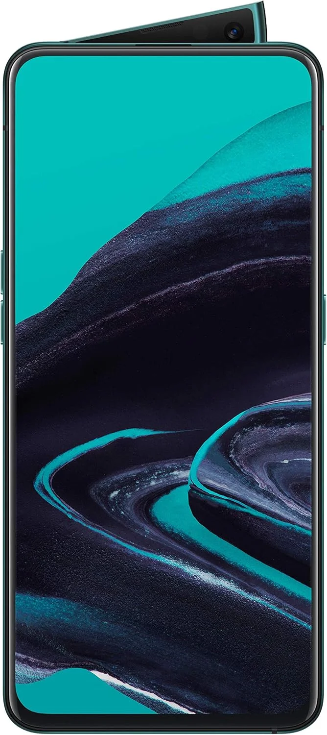 گوشی موبایل اوپو Reno2 دو سیم کارت Cph1907 با حافظه داخلی 256 گیگابایت نسخه بین المللی آنلاک شده کارخانه ای 4G LTE - آبی اقیانوسی