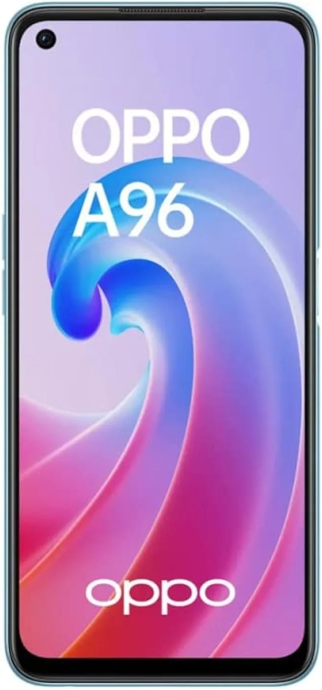 گوشی موبایل اوپو A96 دو سیم کارت 128 گیگابایت حافظه داخلی + 6 گیگابایت رم (فقط GSM | بدون CDMA) نسخه بین المللی آنلاک کارخانه 4G/LTE (آبی)