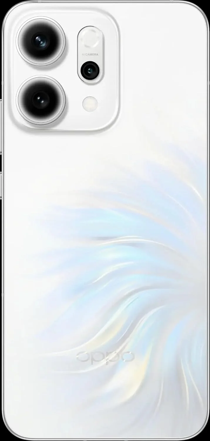 گوشی هوشمند دو سیم کارته OPPO Reno14 با حافظه داخلی 512 گیگابایت و رم 12 گیگابایت (GSM | CDMA) - نسخه بین المللی (سفید صدفی) - آنلاک شده کارخانه