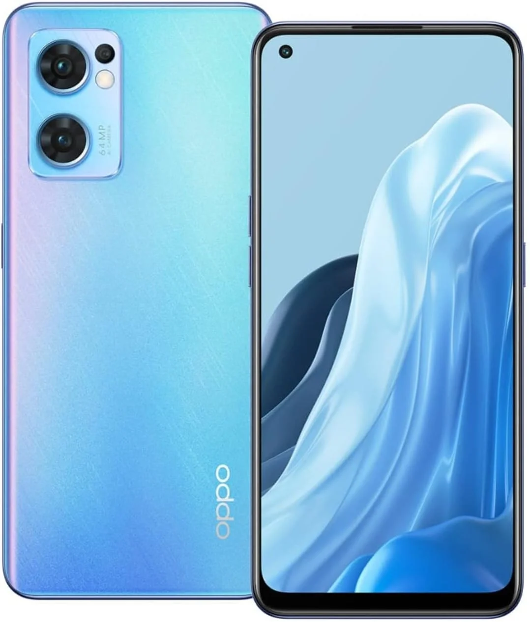 گوشی هوشمند اوپو Reno7 Pro دو سیم کارت 256 گیگابایت رام + 12 گیگابایت رم (GSM | CDMA) نسخه بین المللی آنلاک شده کارخانه ای 5G (آبی ردیف ستاره ها)