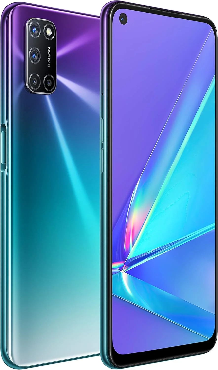 گوشی موبایل اوپو A72 - رم 4 گیگابایت + حافظه 128 گیگابایت، پلتفرم موبایل Qualcomm® Snapdragon™ 665، صفحه نمایش 6.5 اینچی، باتری 5000 میلی آمپر، دو سیم کارت، دوربین 48 مگاپیکسل، بدون سیم کارت، اندروید 10 - بنفش شفق قطبی گوشی موبایل اوپو A72 - رم 4 گیگابایت + حافظه 128 گیگابایت، پلتفرم موبایل Qualcomm® Snapdragon™ 665، صفحه نمایش 6.5 اینچی، باتری 5000 میلی آمپر، دو سیم کارت، دوربین 48 مگاپیکسل، بدون سیم کارت، اندروید 10 - بنفش شفق قطبی