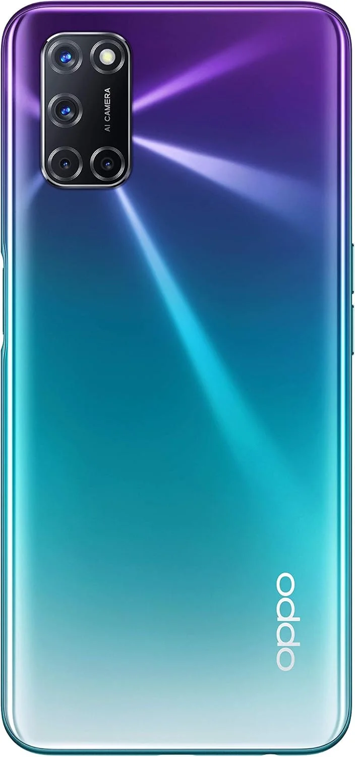 گوشی موبایل اوپو A72 - رم 4 گیگابایت + حافظه 128 گیگابایت، پلتفرم موبایل Qualcomm® Snapdragon™ 665، صفحه نمایش 6.5 اینچی، باتری 5000 میلی آمپر، دو سیم کارت، دوربین 48 مگاپیکسل، بدون سیم کارت، اندروید 10 - بنفش شفق قطبی گوشی موبایل اوپو A72 - رم 4 گیگابایت + حافظه 128 گیگابایت، پلتفرم موبایل Qualcomm® Snapdragon™ 665، صفحه نمایش 6.5 اینچی، باتری 5000 میلی آمپر، دو سیم کارت، دوربین 48 مگاپیکسل، بدون سیم کارت، اندروید 10 - بنفش شفق قطبی