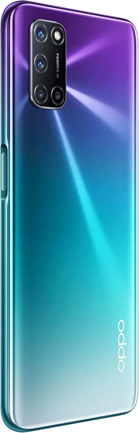 گوشی موبایل اوپو A72 - رم 4 گیگابایت + حافظه 128 گیگابایت، پلتفرم موبایل Qualcomm® Snapdragon™ 665، صفحه نمایش 6.5 اینچی، باتری 5000 میلی آمپر، دو سیم کارت، دوربین 48 مگاپیکسل، بدون سیم کارت، اندروید 10 - بنفش شفق قطبی گوشی موبایل اوپو A72 - رم 4 گیگابایت + حافظه 128 گیگابایت، پلتفرم موبایل Qualcomm® Snapdragon™ 665، صفحه نمایش 6.5 اینچی، باتری 5000 میلی آمپر، دو سیم کارت، دوربین 48 مگاپیکسل، بدون سیم کارت، اندروید 10 - بنفش شفق قطبی