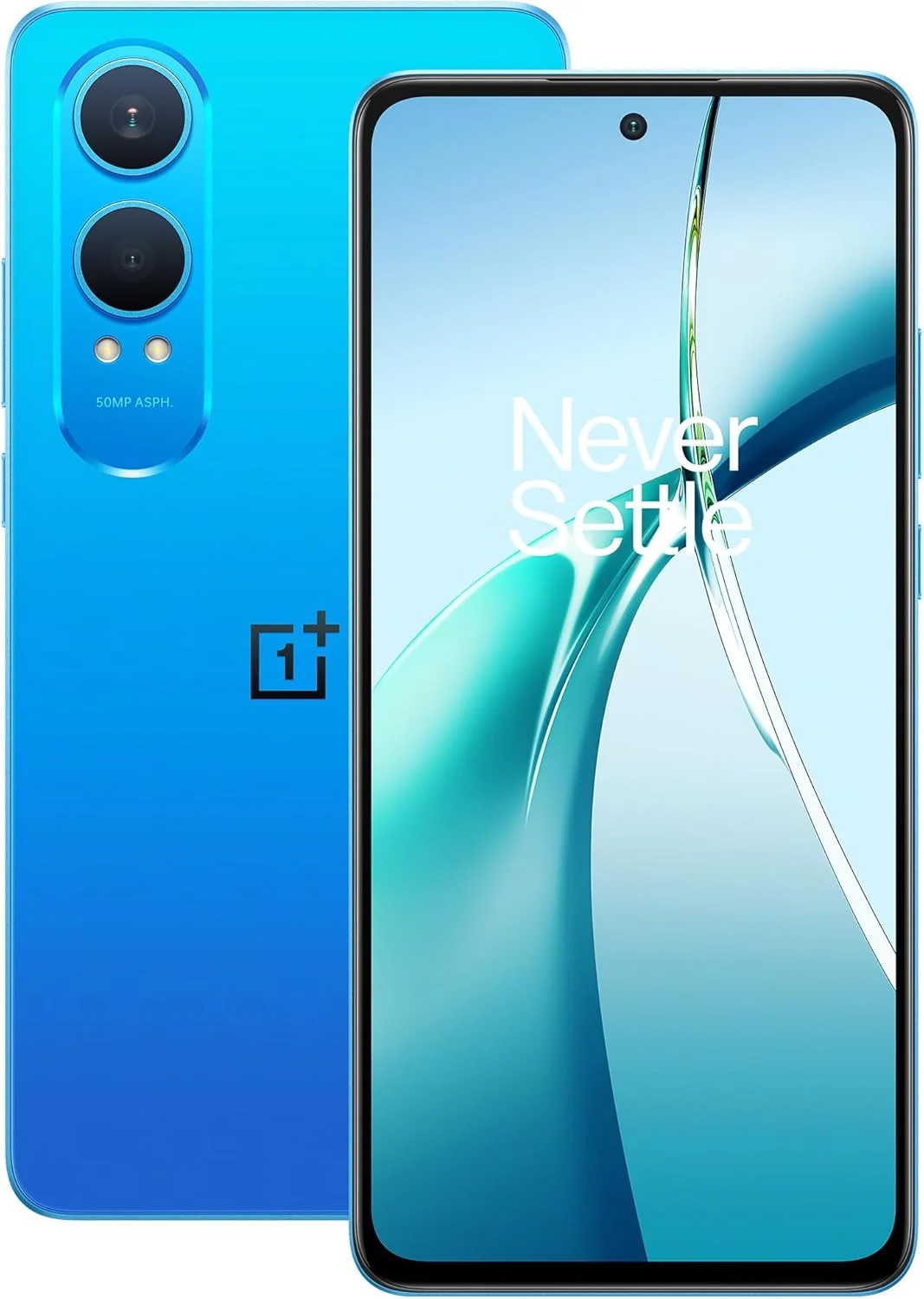 گوشی موبایل دو سیم کارت OnePlus Nord CE4 Lite با حافظه داخلی 256 گیگابایت و رم 8 گیگابایت (فقط GSM | بدون CDMA) نسخه بین المللی - آبی مگا