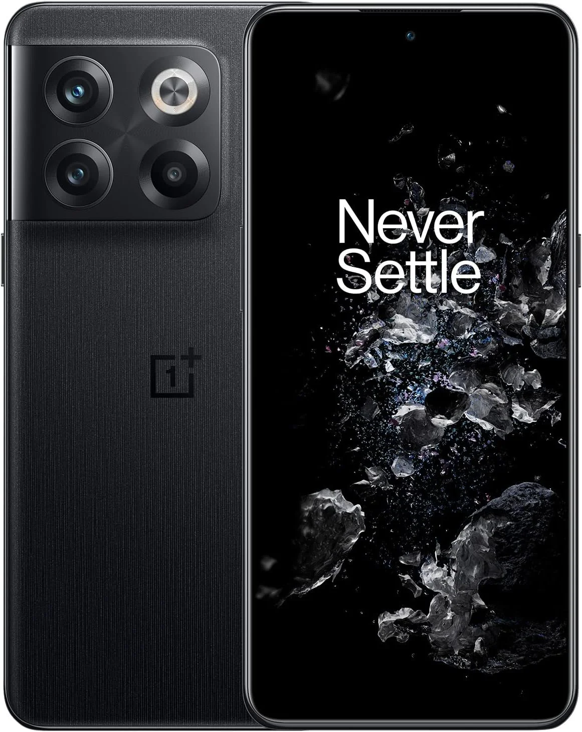 گوشی موبایل OnePlus 10T 5G (مشکی مون استون، 8 گیگابایت رم، 128 گیگابایت حافظه داخلی)
