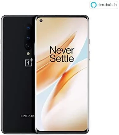 گوشی هوشمند OnePlus 8 5G با 8 گیگابایت رم و 128 گیگابایت حافظه داخلی، بدون سیم کارت، دارای دوربین سه گانه، دو سیم کارت و الکسا داخلی، مشکی اونیکس - 2 سال گارانتی گوشی هوشمند OnePlus 8 5G با 8 گیگابایت رم و 128 گیگابایت حافظه داخلی، بدون سیم کارت، دارای دوربین سه گانه، دو سیم کارت و الکسا داخلی، مشکی اونیکس - 2 سال گارانتی