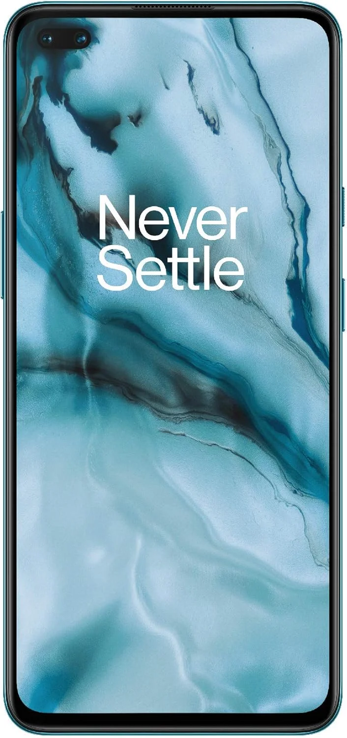 گوشی هوشمند بدون سیم کارت ONEPLUS NORD (5G) با 12 گیگابایت رم و 256 گیگابایت حافظه داخلی، دوربین چهارگانه، دو سیم کارت. اکنون با الکسا داخلی - 2 سال گارانتی - آبی مرمر گوشی هوشمند بدون سیم کارت ONEPLUS NORD (5G) با 12 گیگابایت رم و 256 گیگابایت حافظه داخلی، دوربین چهارگانه، دو سیم کارت. اکنون با الکسا داخلی - 2 سال گارانتی - آبی مرمر