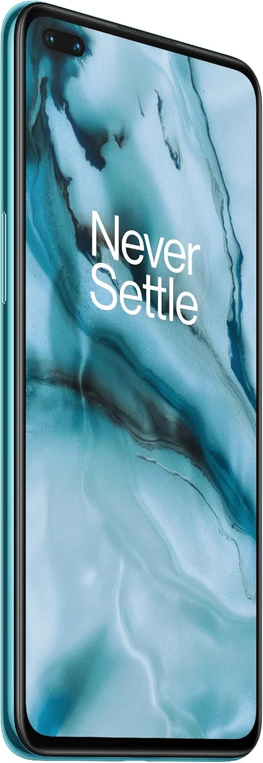 گوشی هوشمند بدون سیم کارت ONEPLUS NORD (5G) با 12 گیگابایت رم و 256 گیگابایت حافظه داخلی، دوربین چهارگانه، دو سیم کارت. اکنون با الکسا داخلی - 2 سال گارانتی - آبی مرمر گوشی هوشمند بدون سیم کارت ONEPLUS NORD (5G) با 12 گیگابایت رم و 256 گیگابایت حافظه داخلی، دوربین چهارگانه، دو سیم کارت. اکنون با الکسا داخلی - 2 سال گارانتی - آبی مرمر