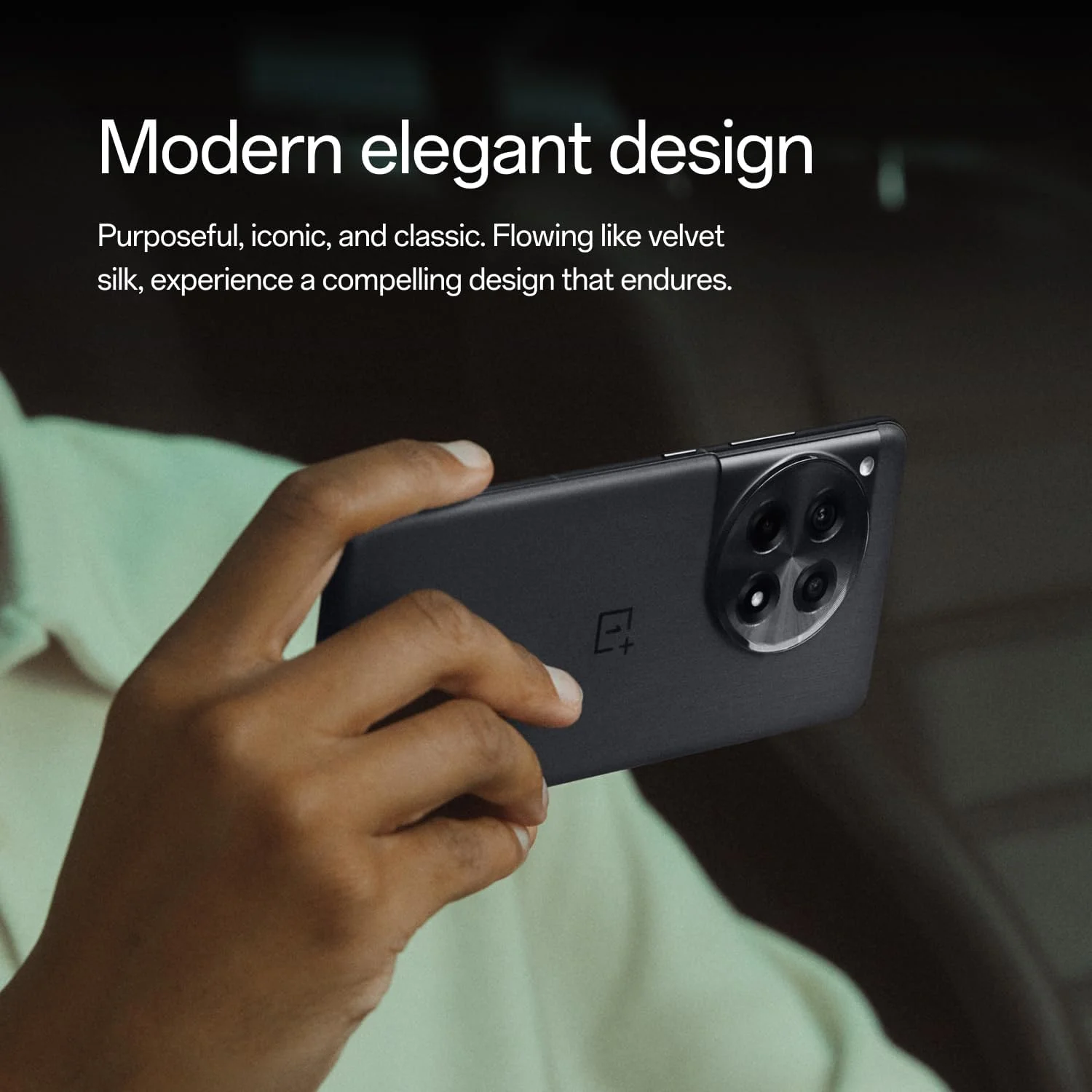 گوشی هوشمند 5G وان پلاس 12R با 12 گیگابایت رم و 256 گیگابایت حافظه داخلی - نمایشگر 120 هرتز AMOLED، پردازنده Snapdragon 8 Gen 2، دوربین سه گانه 50 مگاپیکسلی، باتری 5000 میلی آمپر ساعتی، رنگ خاکستری آهنی