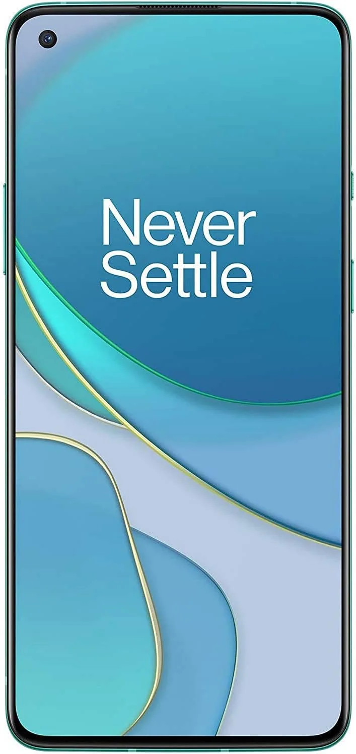 گوشی هوشمند آنلاک شده OnePlus 8T 5G دو سیم کارت با حافظه داخلی 128 گیگابایت و رم 8 گیگابایت، نسخه بین المللی (سبز آکوامارین)