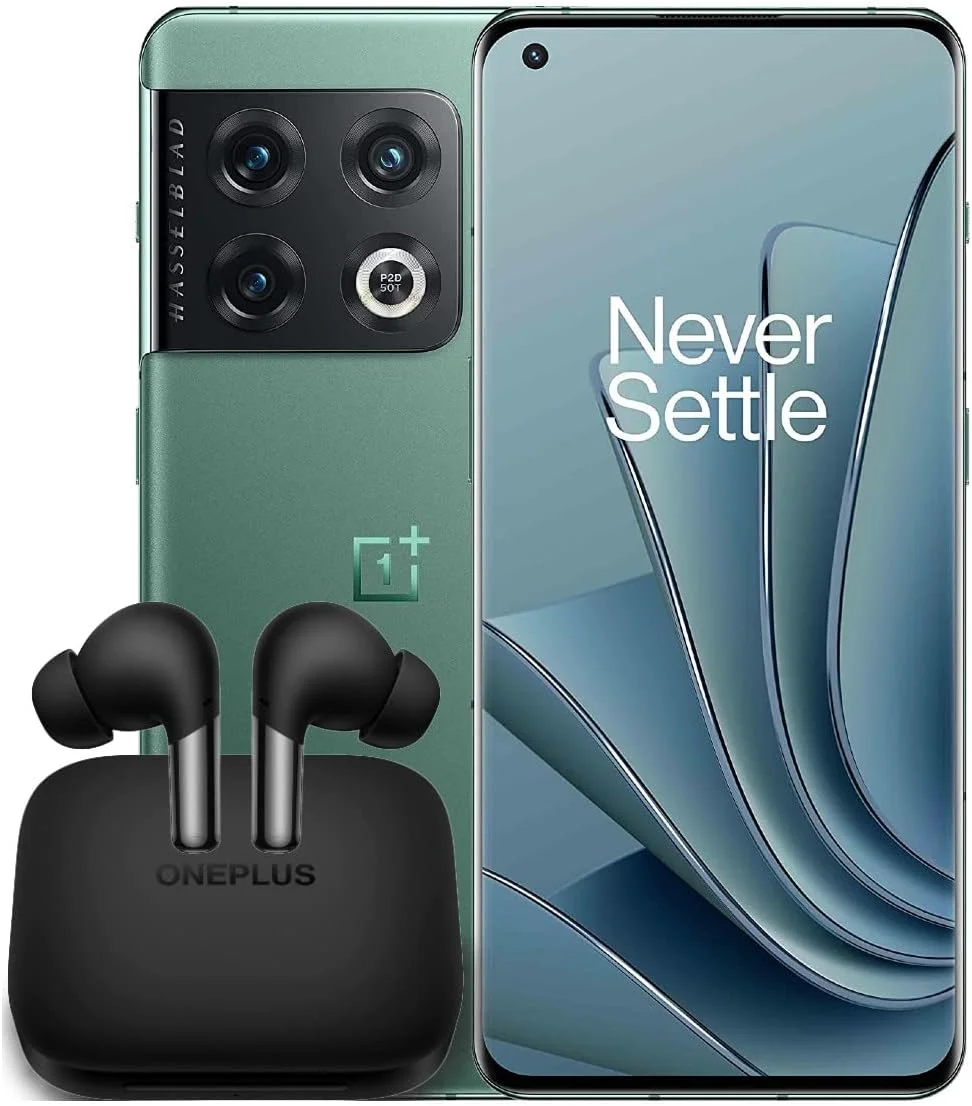 گوشی موبایل OnePlus 10 Pro 5G (UK) با 12 گیگابایت رم و 256 گیگابایت حافظه داخلی، بدون سیم کارت، دوربین Hasselblad نسل دوم برای موبایل - جنگل زمردی [نسخه انگلستان]