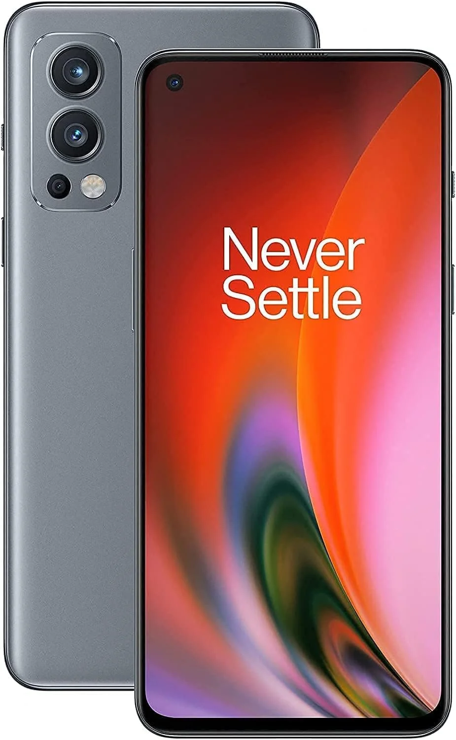 گوشی موبایل دو سیم کارت OnePlus Nord CE 2 با حافظه داخلی 128 گیگابایت و رم 8 گیگابایت (فقط GSM | بدون CDMA) نسخه بین المللی، آنلاک فکتوری 5G (آینه خاکستری)