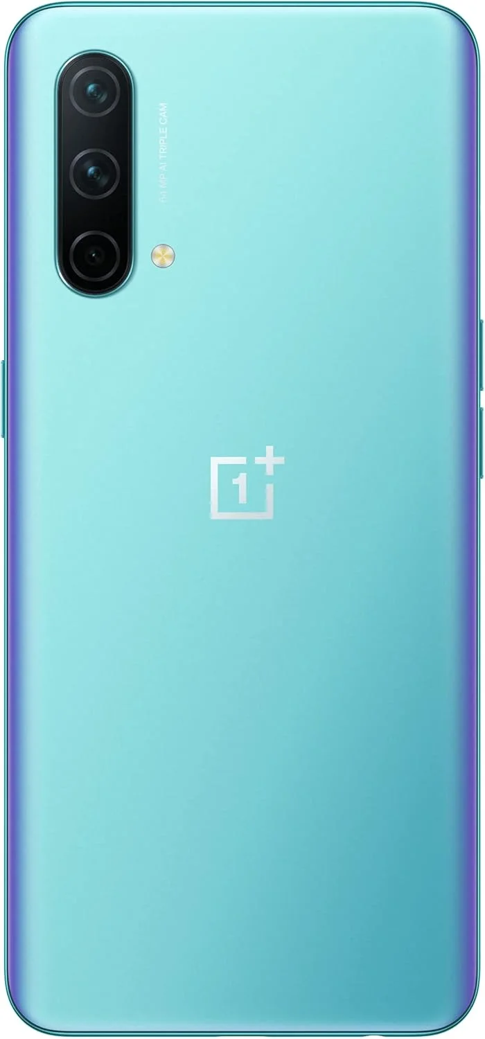 گوشی هوشمند بدون سیم کارت OnePlus Nord CE 5G (نسخه انگلستان) با 12 گیگابایت رم و 256 گیگابایت حافظه داخلی، دوربین سه گانه و دو سیم کارت - آبی [نسخه انگلستان]