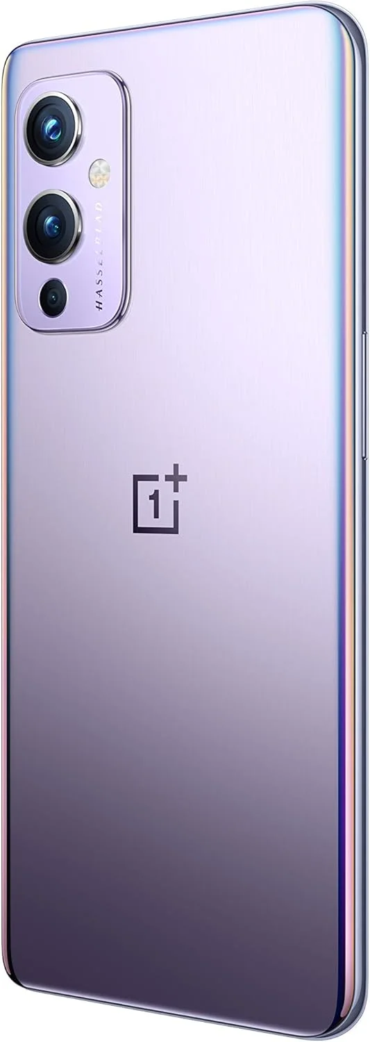 گوشی هوشمند بدون سیم کارت OnePlus 9 5G (UK) با دوربین Hasselblad برای موبایل - Winter Mist با 12 گیگابایت رم و 256 گیگابایت حافظه داخلی [نسخه انگلستان]