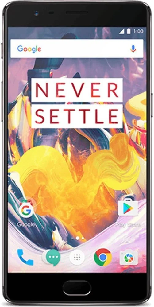 گوشی هوشمند آنلاک شده OnePlus 3T A3003 با صفحه نمایش 5.5 اینچی، 128 گیگابایت حافظه داخلی، دو سیم کارت و پشتیبانی از 4G LTE نسخه بین المللی