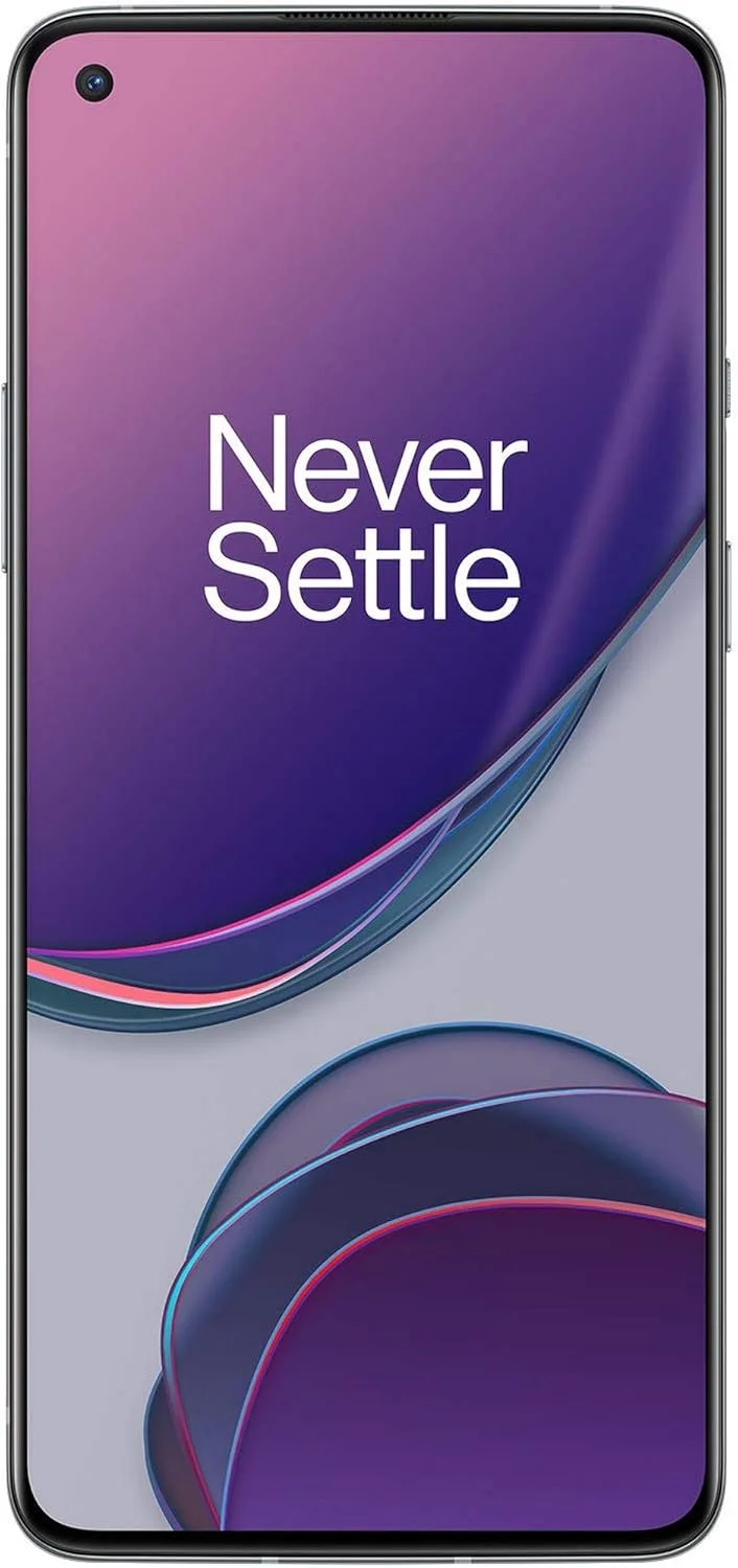 گوشی موبایل OnePlus 8T با حافظه داخلی 256 گیگابایت و رم 12 گیگابایت، 5G، دو سیم کارت، نقره ای قمری - نسخه بین المللی