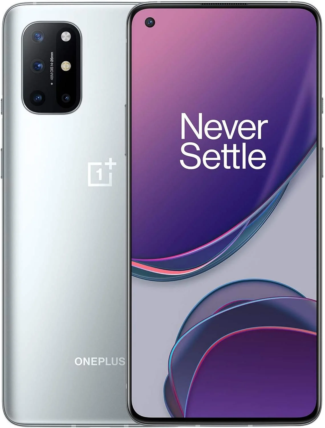 گوشی موبایل OnePlus 8T با حافظه داخلی 256 گیگابایت و رم 12 گیگابایت، 5G، دو سیم کارت، نقره ای قمری - نسخه بین المللی گوشی موبایل OnePlus 8T با حافظه داخلی 256 گیگابایت و رم 12 گیگابایت، 5G، دو سیم کارت، نقره ای قمری - نسخه بین المللی