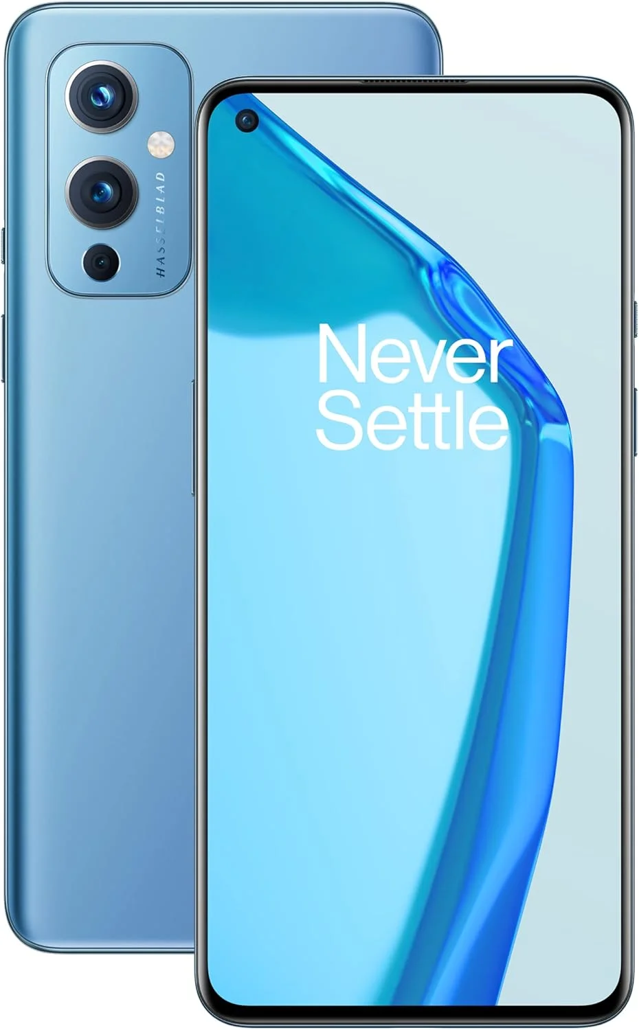 گوشی موبایل دو سیم کارت OnePlus 9 با حافظه داخلی 256 گیگابایت و رم 12 گیگابایت (فقط GSM | بدون CDMA) نسخه بین المللی، آنلاک فکتوری 5G، رنگ Arctic Sky
