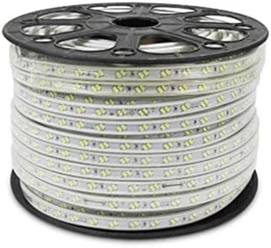 نوار LED خواهر-A مدل MALI ضد آب IP65 طول 50 متر، SMD 5730 با 120 LED در هر متر، مناسب برای آشپزخانه منزل، نوارهای نور انعطاف پذیر برای دکوراسیون بار و منزل، رنگ سفید نوار LED خواهر-A مدل MALI ضد آب IP65 طول 50 متر، SMD 5730 با 120 LED در هر متر، مناسب برای آشپزخانه منزل، نوارهای نور انعطاف پذیر برای دکوراسیون بار و منزل، رنگ سفید