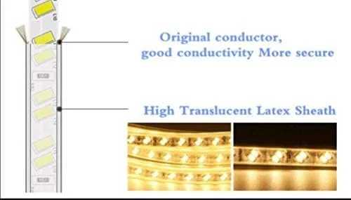 نوار LED خواهر-A مدل MALI ضد آب IP65 طول 50 متر، SMD 5730 با 120 LED در هر متر، مناسب برای آشپزخانه منزل، نوارهای نور انعطاف پذیر برای دکوراسیون بار و منزل، رنگ سفید نوار LED خواهر-A مدل MALI ضد آب IP65 طول 50 متر، SMD 5730 با 120 LED در هر متر، مناسب برای آشپزخانه منزل، نوارهای نور انعطاف پذیر برای دکوراسیون بار و منزل، رنگ سفید