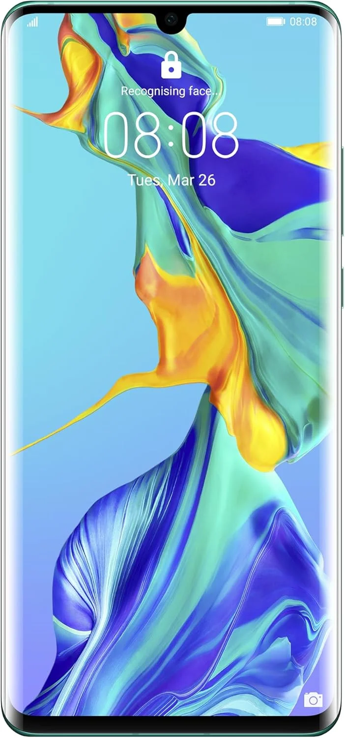 هوآوی P30 Pro دو سیم کارت - 128 گیگابایت، 8 گیگابایت رم، 4G LTE، Aurora