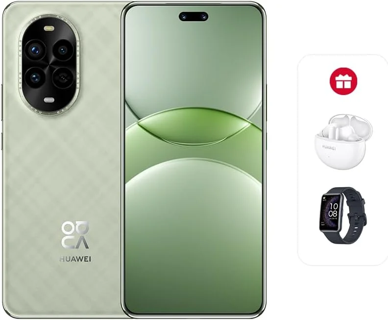گوشی هوشمند HUAWEI nova 13 Pro، نمایشگر 6.7 اینچی OLED، 12 گیگابایت + 512 گیگابایت، دوربین دوگانه پرتره 60 مگاپیکسلی جلو، دوربین 50 مگاپیکسلی با دیافراگم قابل تنظیم، بهترین حالت چهره با هوش مصنوعی، شارژ فوق‌العاده سریع 100 واتی، 5000 میلی آمپر ساعت، سبز + هدیه