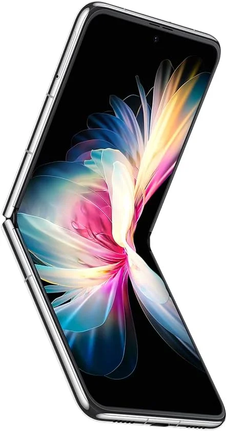 گوشی هوشمند تاشو HUAWEI P50 Pocket، فناوری تصویر فوق طیف، دوربین True-Chroma، نسبت تصویر 21:9 و صفحه نمایش بزرگ 6.9 اینچی، نرخ تازه سازی بالا 120 هرتز، 8+256 گیگابایت، سفید