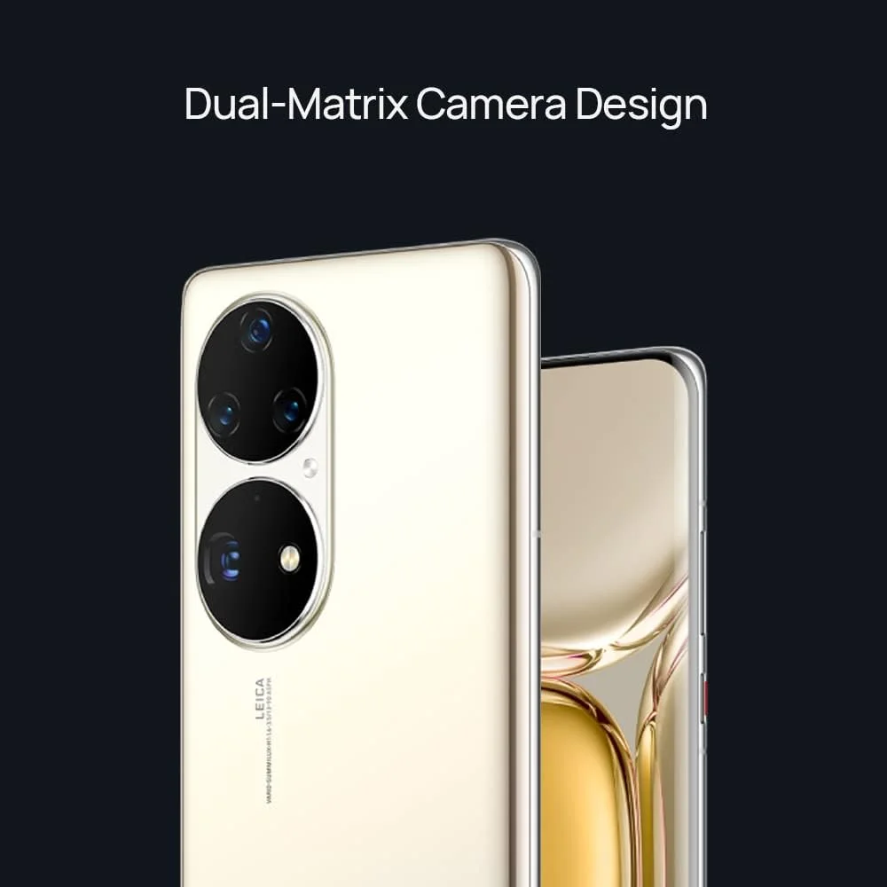 گوشی هوشمند Huawei P50 Pro، نرخ نوسازی 120 هرتز، نرخ نمونه برداری لمسی 300 هرتز، طراحی دوربین دو ماتریسی، محدوده سوپر زوم 200X، صفحه نمایش 6.6 اینچی، NFC، 8+256 گیگابایت، طلایی کاکائویی