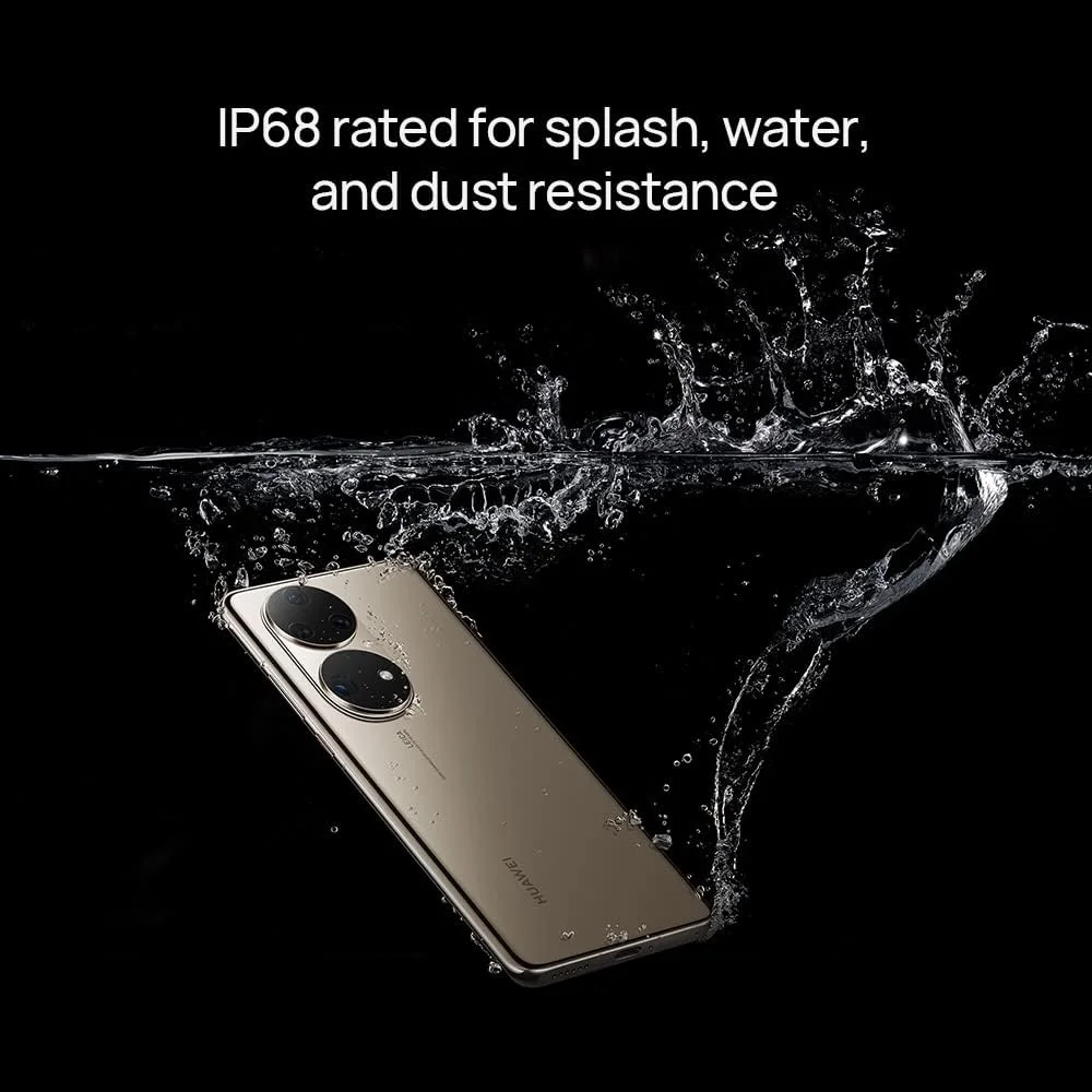 گوشی هوشمند Huawei P50 Pro، نرخ نوسازی 120 هرتز، نرخ نمونه برداری لمسی 300 هرتز، طراحی دوربین دو ماتریسی، محدوده سوپر زوم 200X، صفحه نمایش 6.6 اینچی، NFC، 8+256 گیگابایت، طلایی کاکائویی