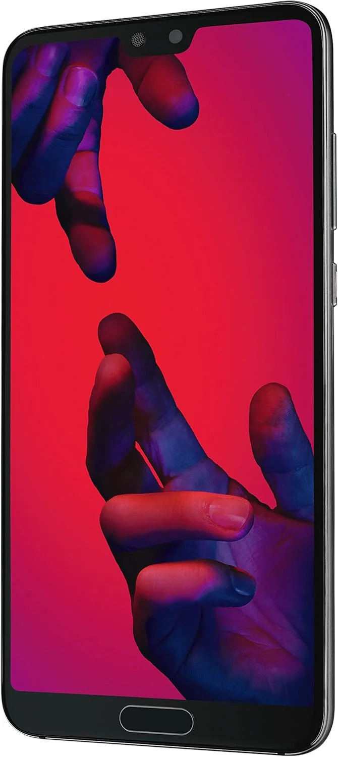 گوشی موبایل هوآوی P20 Pro با حافظه 128 گیگابایت دو سیم کارت (فقط GSM، بدون CDMA) نسخه بین المللی، آنلاک شده کارخانه ای 4G/LTE (مشکی)