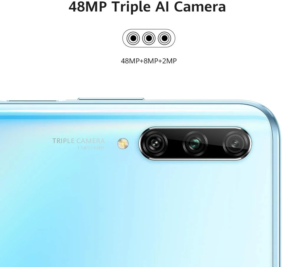 گوشی هوشمند HUAWEI P Smart Pro - حافظه 128 گیگابایت با نمایشگر 6.59 اینچی Ultra FullView، دوربین سه گانه 48 مگاپیکسلی AI، دوربین سلفی پاپ آپ، Kirin 710F، باتری 4000 میلی آمپر ساعتی، 6 گیگابایت رم، دو سیم کارت، Breathing Crystal