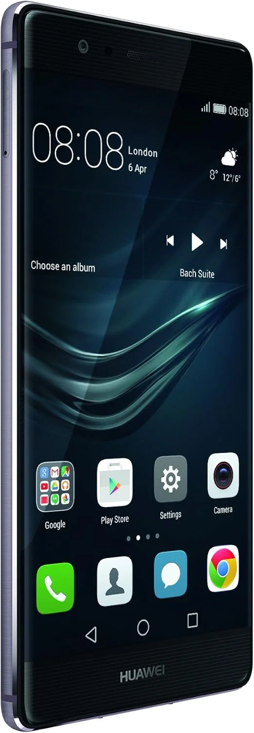 گوشی هوشمند آنلاک شده کارخانه ای Huawei P9 Plus 64GB VIE-L09 تک سیم کارت (فقط GSM، بدون CDMA) - نسخه بین المللی بدون گارانتی (خاکستری کوارتز)