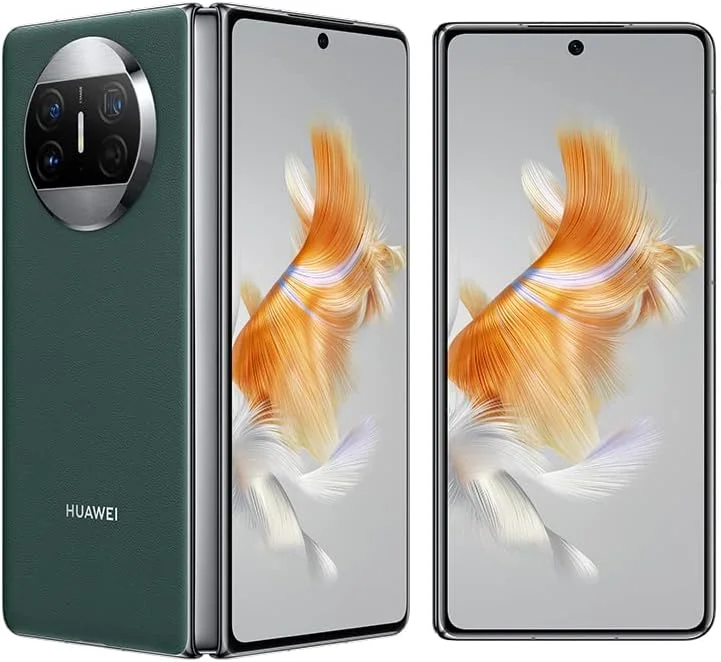گوشی موبایل هوآوی Mate X3 ALT-L29 دو سیم کارت 512 گیگابایت رام + 12 گیگابایت رم (فقط GSM | بدون CDMA) نسخه بین المللی آنلاک شده کارخانه ای 4G/LTE (سبز تیره)