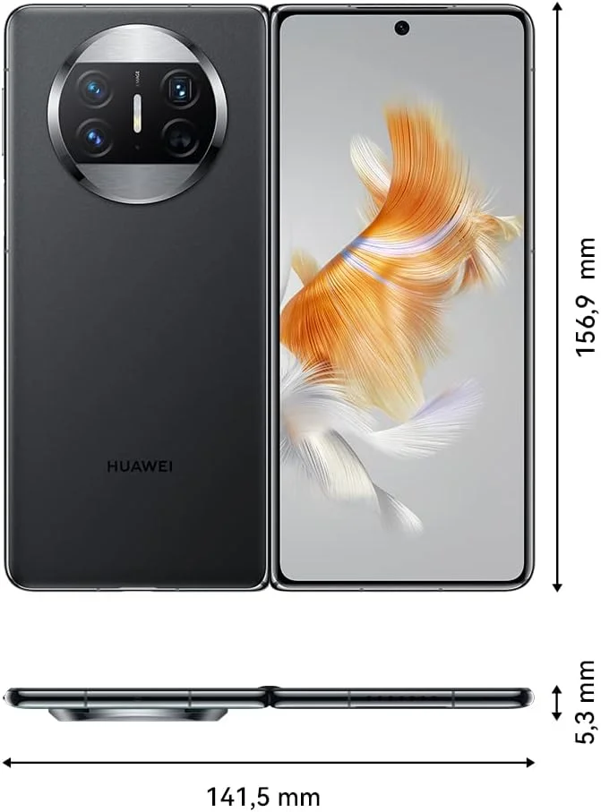 گوشی هوشمند هواوی Mate X3 ALT-L29 دو سیم کارت 512 گیگابایت ROM + 12 گیگابایت رم (فقط GSM | بدون CDMA) نسخه بین المللی آنلاک شده کارخانه 4G/LTE (مشکی) گوشی هوشمند هواوی Mate X3 ALT-L29 دو سیم کارت 512 گیگابایت ROM + 12 گیگابایت رم (فقط GSM | بدون CDMA) نسخه بین المللی آنلاک شده کارخانه 4G/LTE (مشکی)