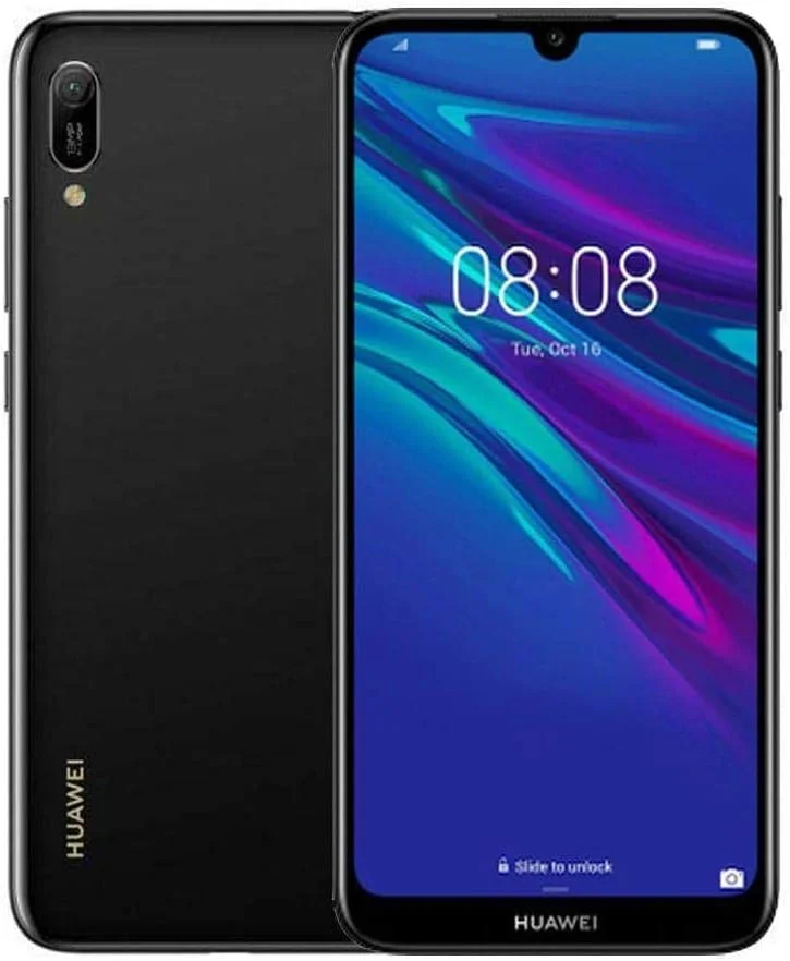 گوشی هوشمند دو سیم کارته هواوی Y5 (2019) با حافظه 16 گیگابایت، نسخه بین المللی، آنلاک شده کارخانه ای 4G/LTE (مشکی نیمه شب)