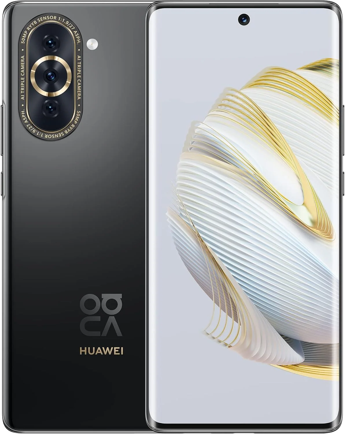 گوشی هوشمند هواوی Nova 10 Pro دو سیم کارت 256 گیگابایت رام + 8 گیگابایت رم آنلاک کارخانه 4G/LTE (مشکی ستاره ای) - نسخه بین المللی