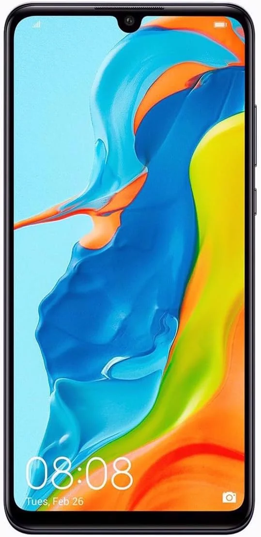 گوشی موبایل هوآوی P30 lite دو سیم کارت 64 گیگابایت حافظه داخلی + 4 گیگابایت رم (فقط GSM | بدون CDMA) نسخه بین المللی آنلاک شده کارخانه ای 4G/LTE (مشکی نیمه شب)