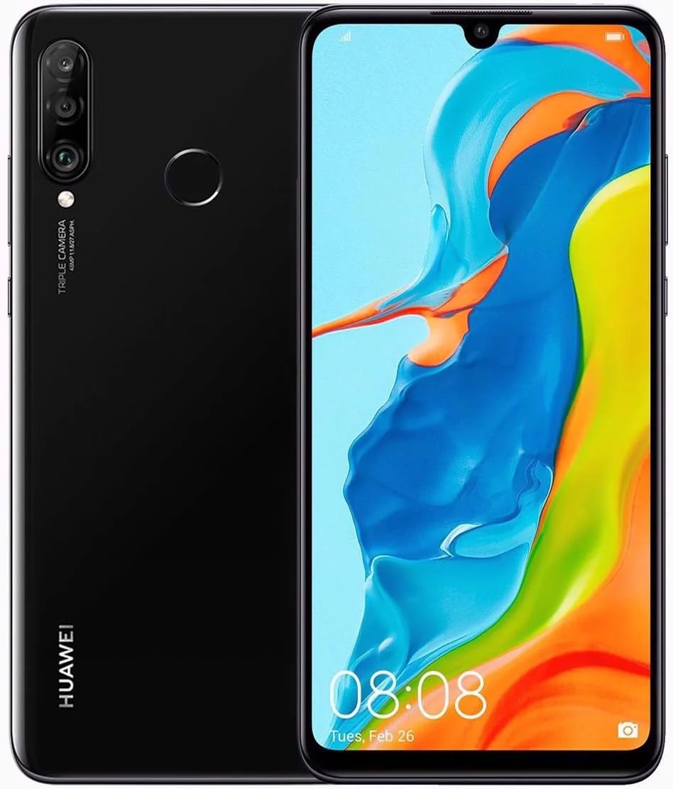 گوشی موبایل هوآوی P30 lite New Edition دو سیم کارت 256 گیگابایت حافظه داخلی + 6 گیگابایت رم (فقط GSM|بدون CDMA) کارخانه آنلاک شده 4G/LTE (مشکی نیمه شب) - نسخه بین المللی