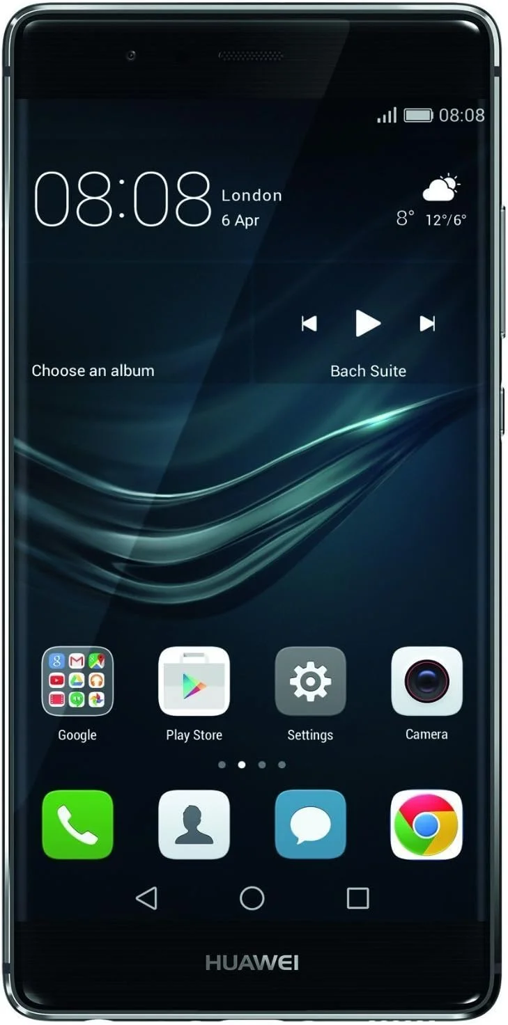 گوشی هوشمند HUAWEI P9 Eva L09 32Gb تک سیم کارت اندروید نسخه بین المللی آنلاک شده کارخانه (خاکستری تیتانیومی)