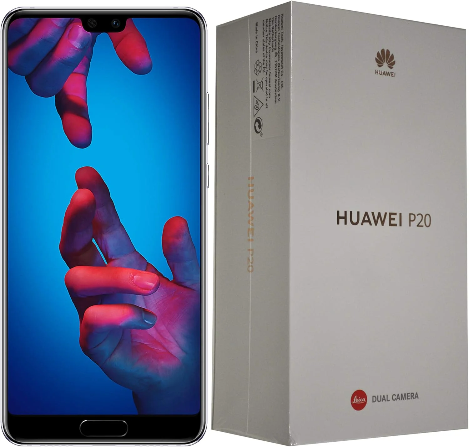 گوشی هوشمند هواوی P20 نسخه بین المللی 128 گیگابایت تک سیم کارت آنلاک کارخانه ای 4G LTE، Twilight