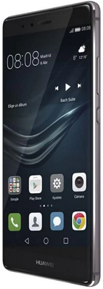 گوشی هوشمند دو سیم کارته Huawei P9 با حافظه داخلی 32 گیگابایت + رم 3 گیگابایت، نسخه بین المللی، آنلاک شده کارخانه، 4G/LTE (خاکستری تیتانیومی) گوشی هوشمند دو سیم کارته Huawei P9 با حافظه داخلی 32 گیگابایت + رم 3 گیگابایت، نسخه بین المللی، آنلاک شده کارخانه، 4G/LTE (خاکستری تیتانیومی)
