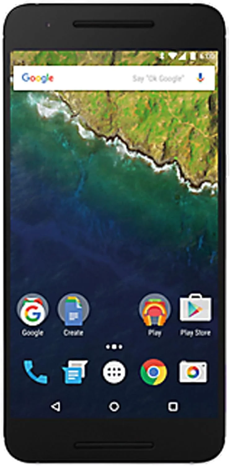 گوشی موبایل هوآوی نکسوس 6P مدل H1512 با حافظه 128 گیگابایت، نسخه بین المللی آنلاک فکتوری بدون گارانتی - سفید/یخی