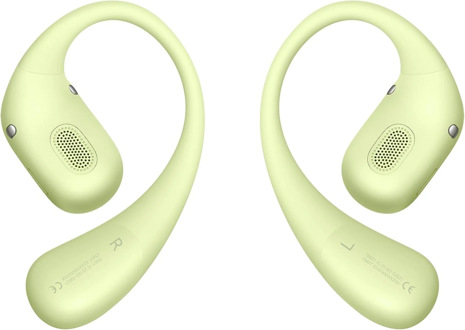 هندزفری بلوتوثی با طراحی گوش باز HUAWEI FreeArc، صدای استریو، فیت ایمن و راحت، مقاومت در برابر آب IP57، 28 ساعت پخش، هندزفری ورزشی، سازگار با iOS، اندروید و ویندوز، سبز + هدیه